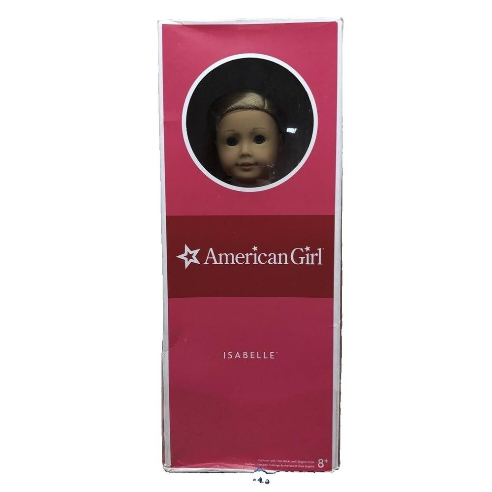 American Girl Isabelle Palmer GOTY 2014 Doll 18" Meet Outfit Books Box LNIB